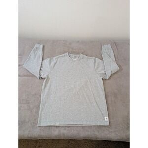 Reigning Champ Midweight Jersey Standard Long Sleeve Men's T-Shirt Size Large